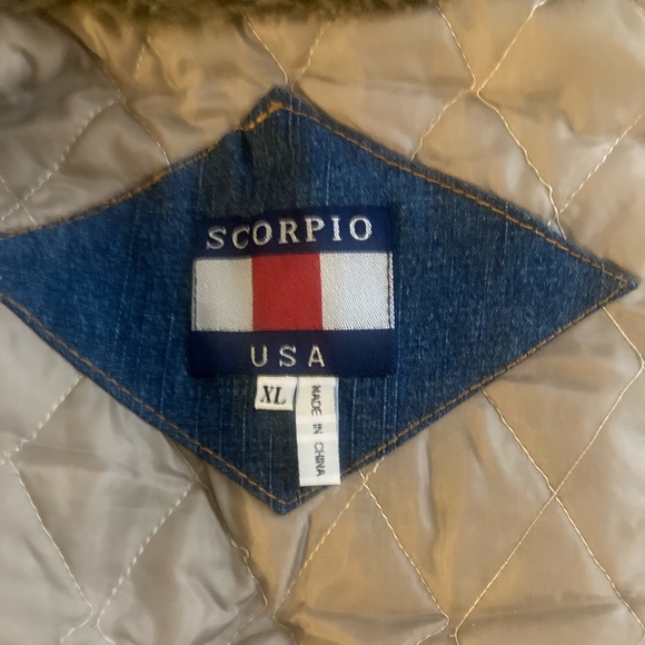 Scorpio blue jean jacket - Picture 2 of 4